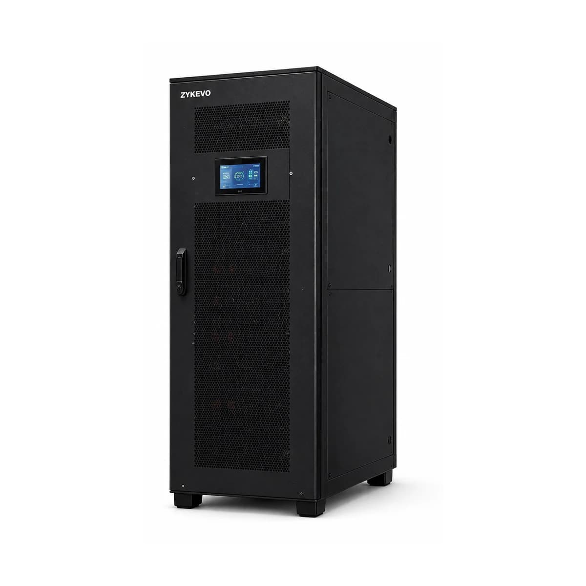 ZYKEVO high-voltage LiFePO4 battery cabinet for three-phase and modular UPS applications